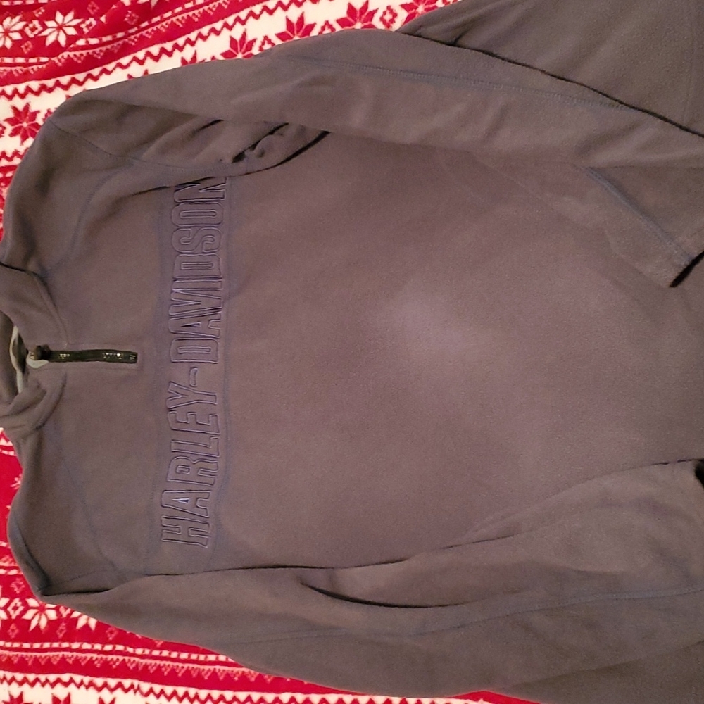 Men Harley Daidson fleece sweater